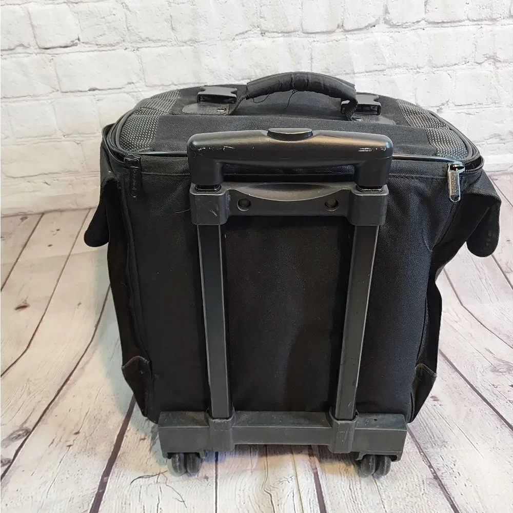 ***Rare Absolut Vodka four-wheel, Bottle Luggage Carrier.